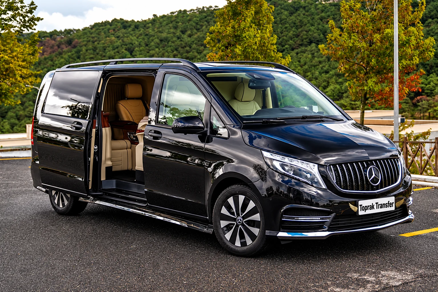 Mercedes Vito 9+1 özel transfer aracı